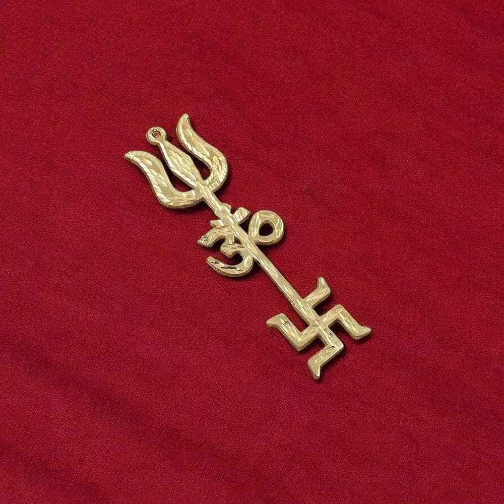 Om Swastik Trishul 